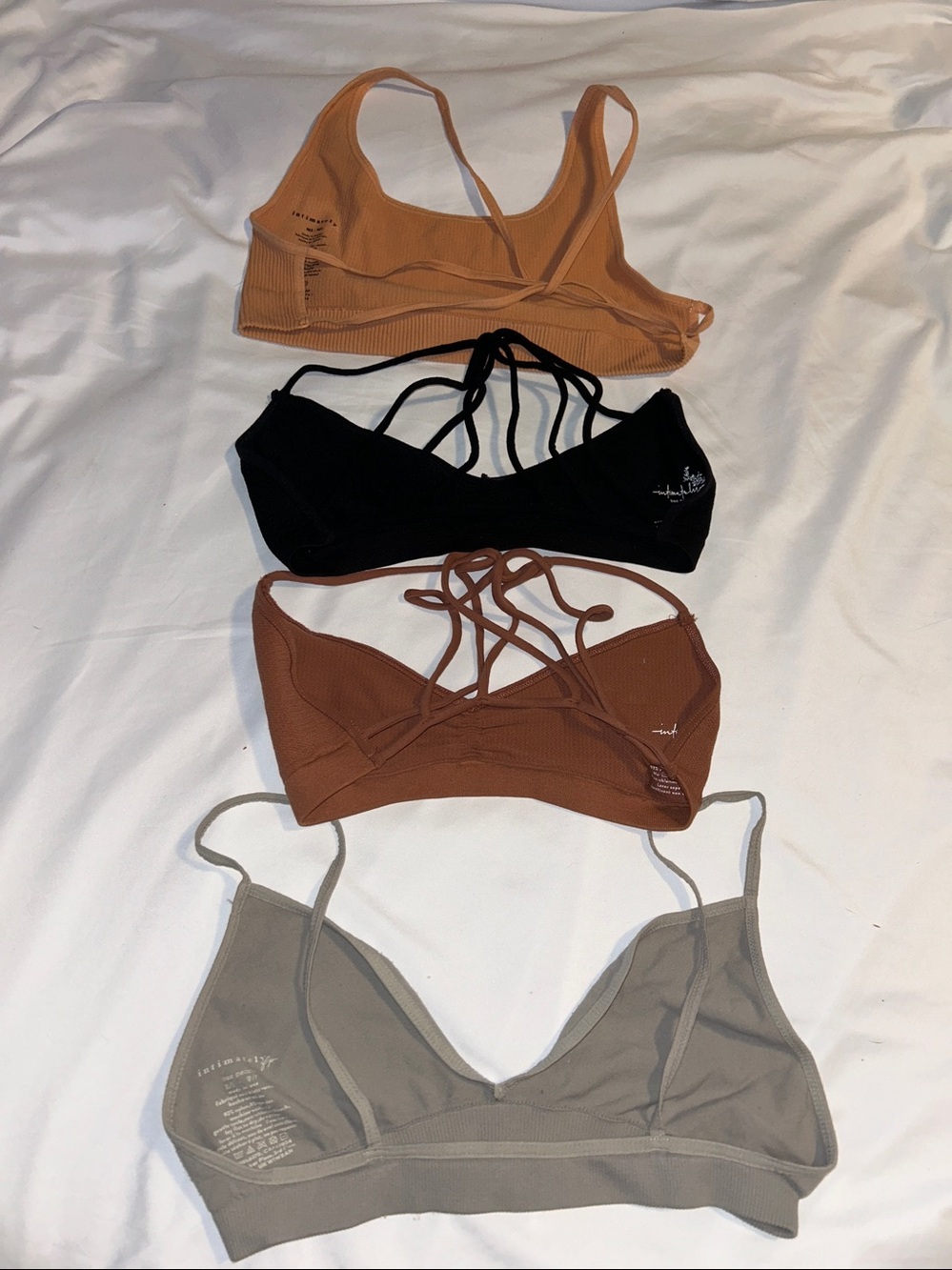 4 Intimately Free People Bralettes - Picture 4 of 7